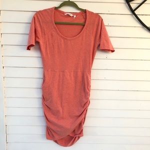 Athleta Seeker Tee Cotton Scoop Neck Dress Small